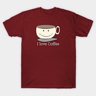 smiling cup T-Shirt